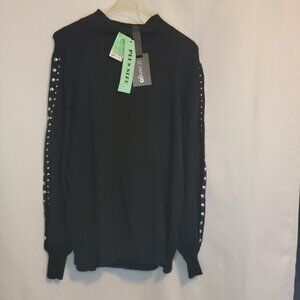 Oliver.O Black Sweater, 3X Plus Size